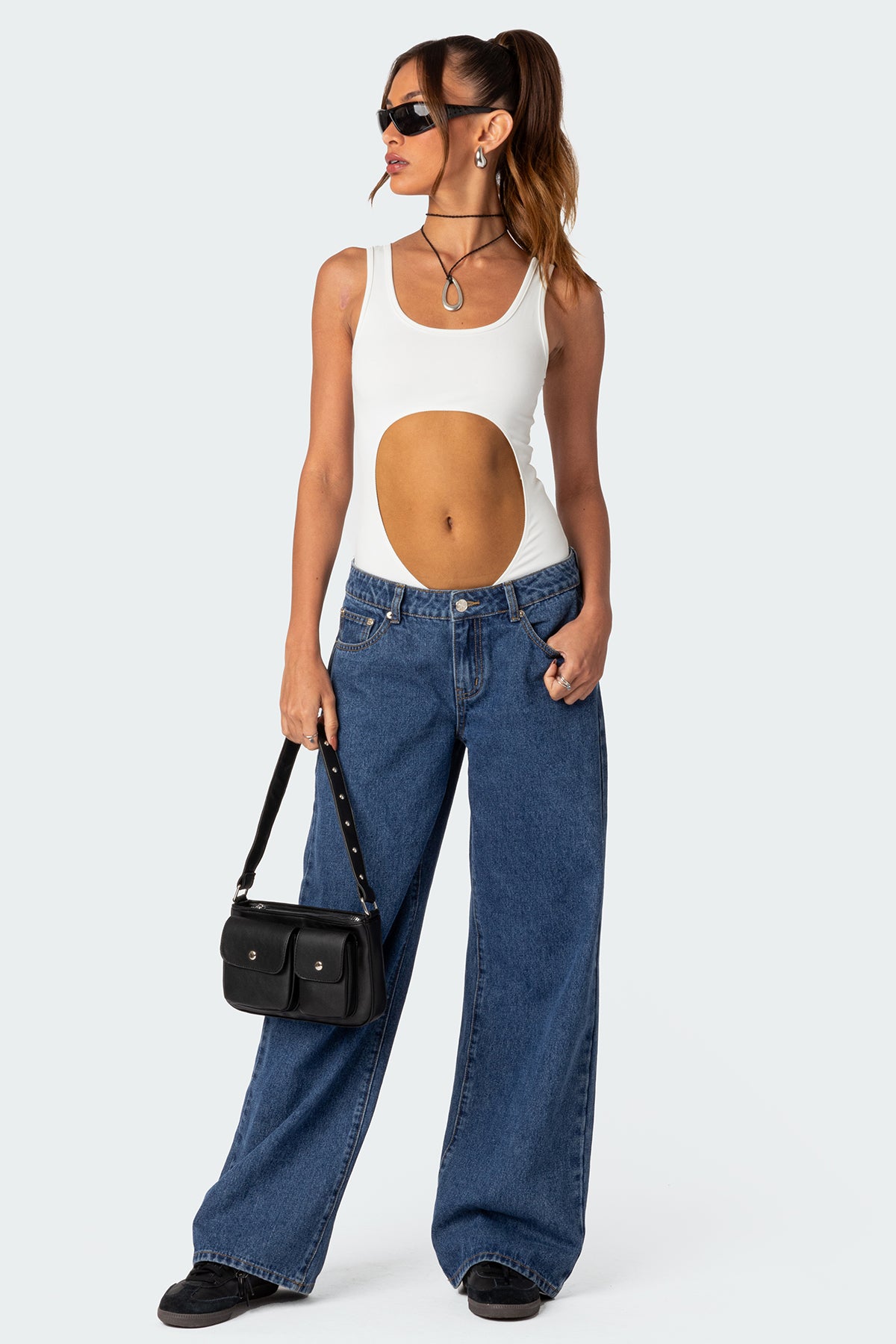 Azura Cut Out Bodysuit - Image 2