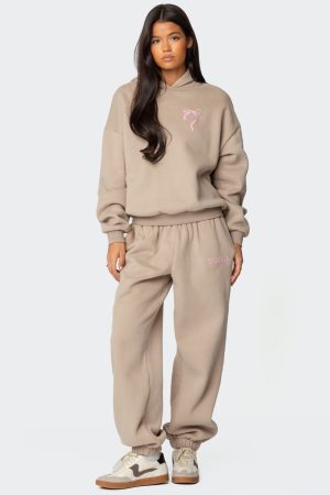 Sasha Bow Detail Sweatpants