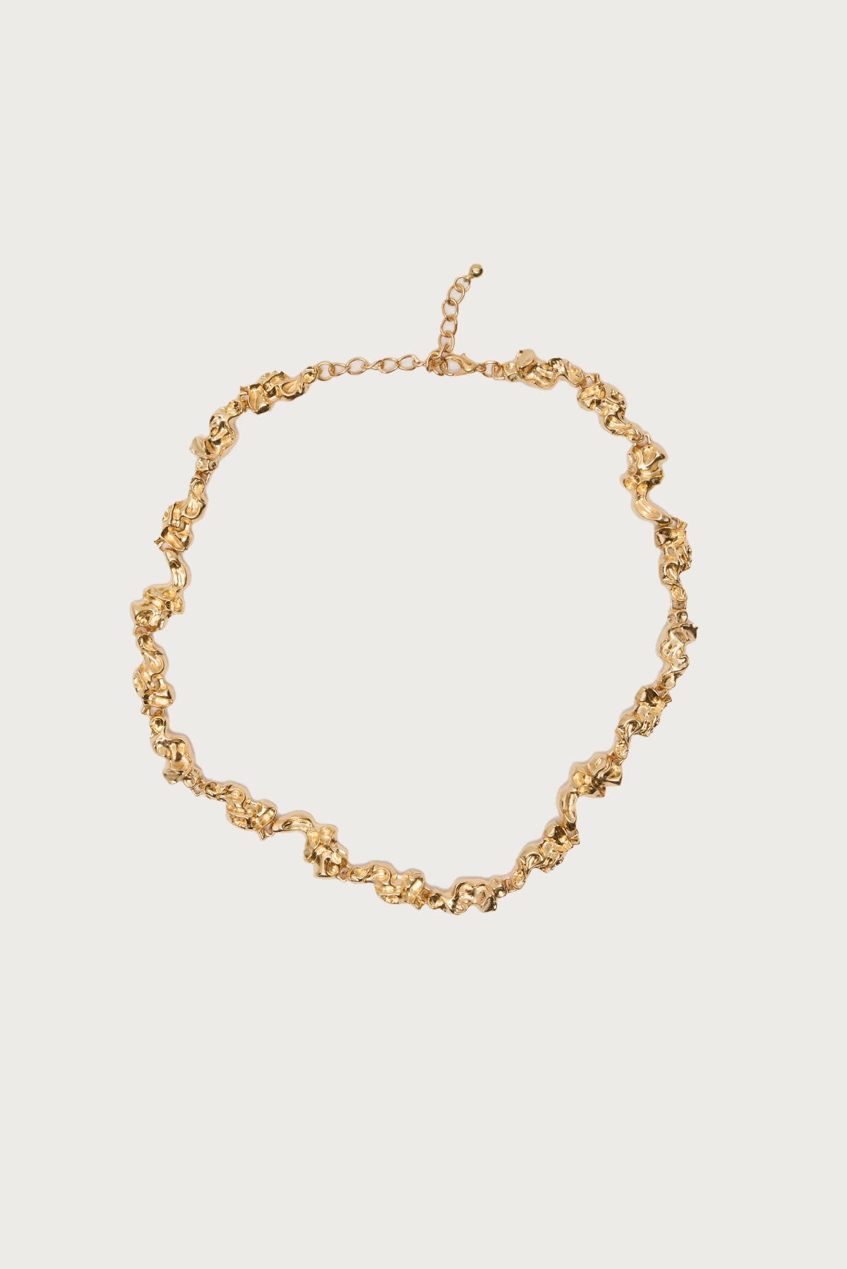 Abstract Textured Necklace - Image 2