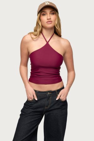 Alaynah Halter Top