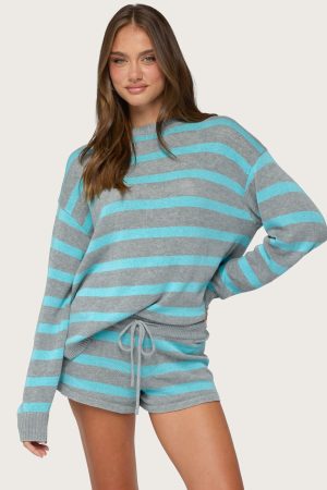 Amaris Oversized Striped Sweater