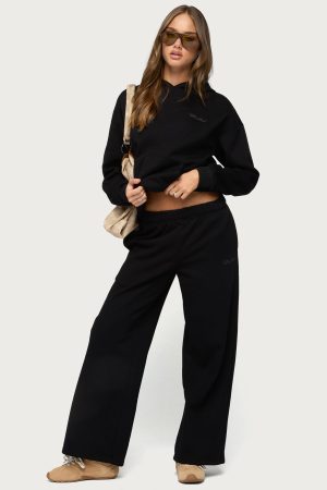 Basic Girl Wide Leg Edikted Sweatpants