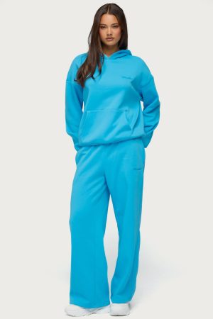 Basic Girl Wide Leg Edikted Sweatpants