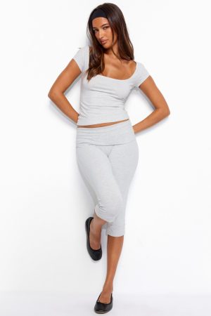 Rocio Foldover Capri Pants