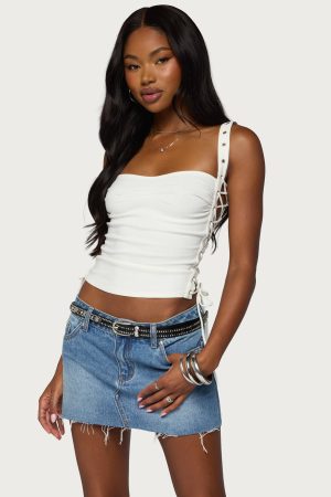 Adi Grommet Lace Up Corset