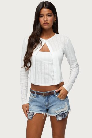 Adie Pointelle Cardigan